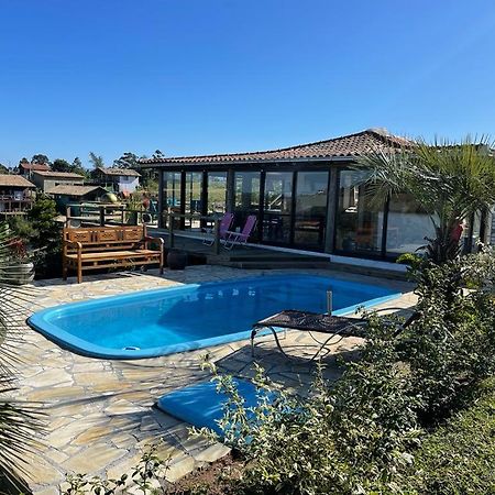 Villa Santorini Praia Do Rosa Com Piscina E Jacuzzi 外观 照片
