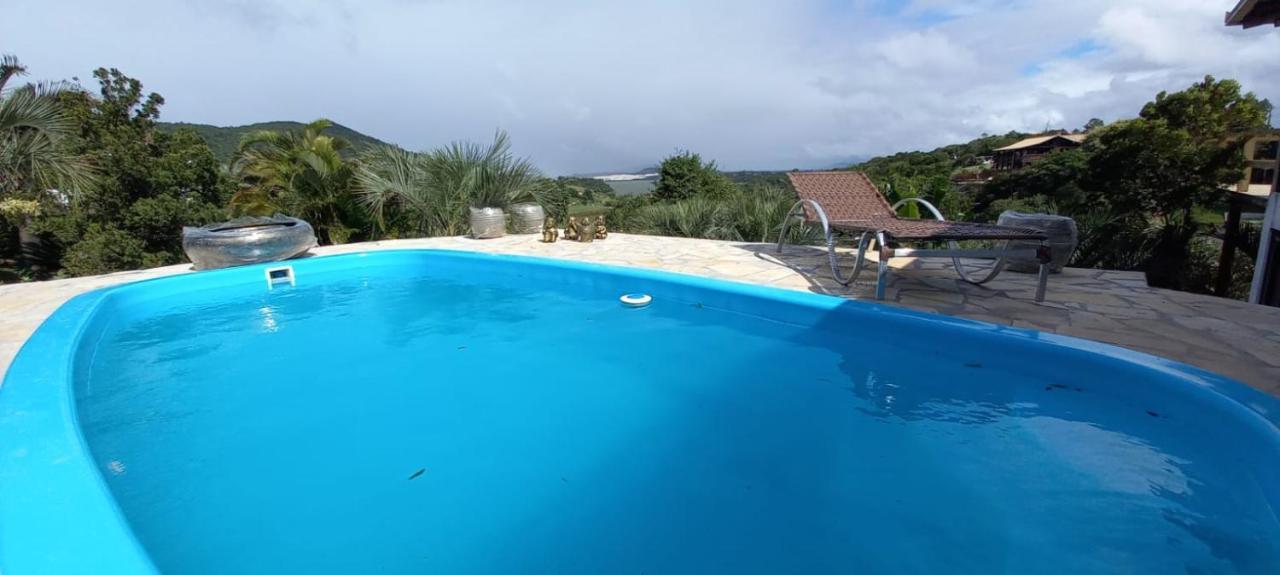 Villa Santorini Praia Do Rosa Com Piscina E Jacuzzi 外观 照片