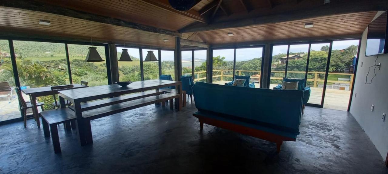 Villa Santorini Praia Do Rosa Com Piscina E Jacuzzi 外观 照片