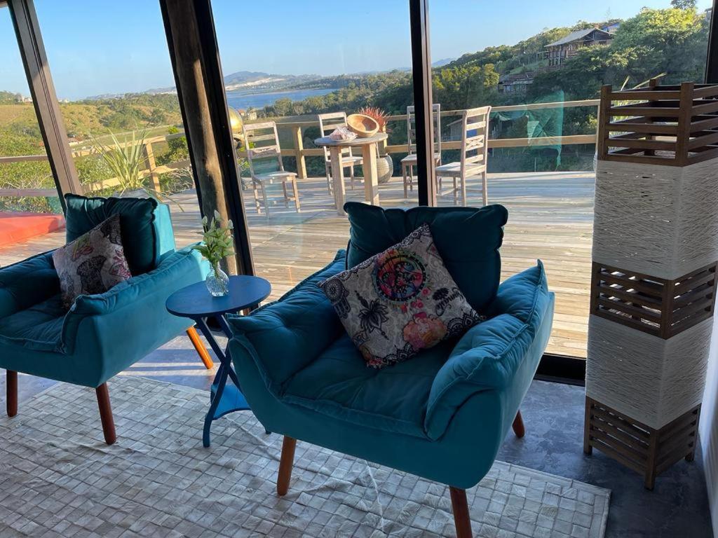 Villa Santorini Praia Do Rosa Com Piscina E Jacuzzi 外观 照片