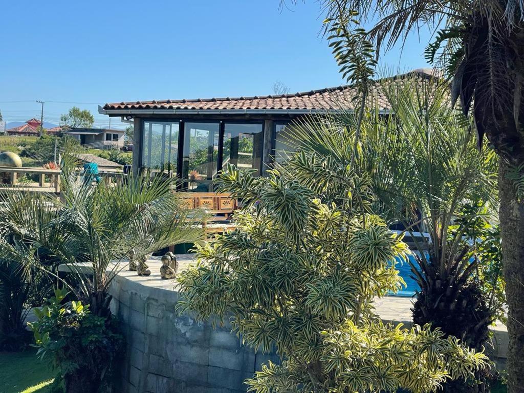 Villa Santorini Praia Do Rosa Com Piscina E Jacuzzi 外观 照片